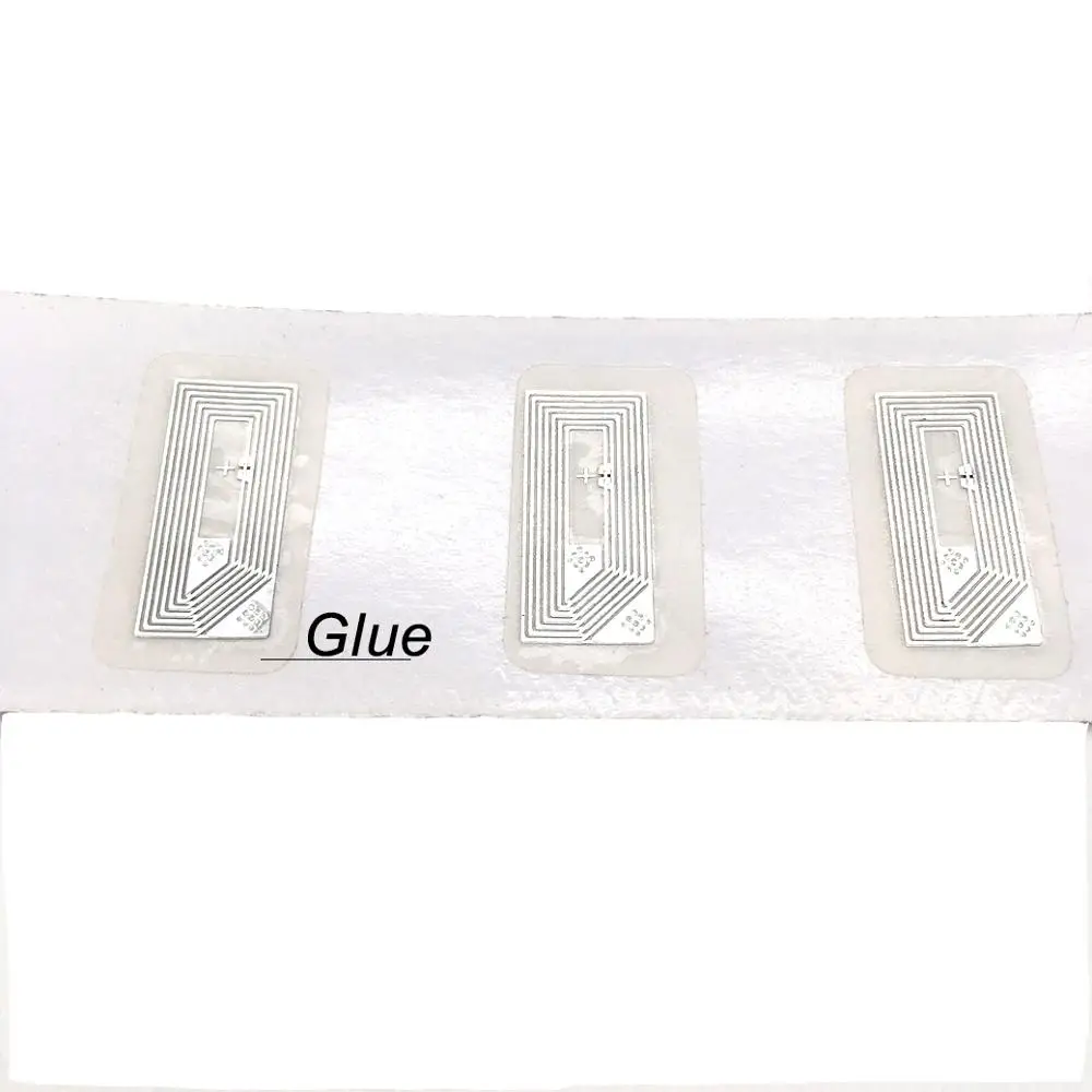 10PCS NFC chip Ntag213 Sticker wet inlay 22*12mm 13.56MHz RFID NTAG 213 label tag free shipping Fast delivery