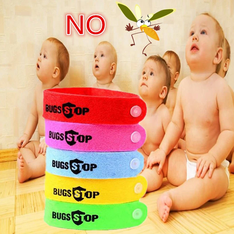 

Hot! Direct Shipping 1/10 piece Bracelet Anti Mosquito Pest Control Capsule Insect Insect Control Mosquito Repellent Bracelet