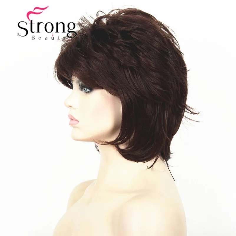 L-1943A #33 Dark Auburn fashiong wig (4)