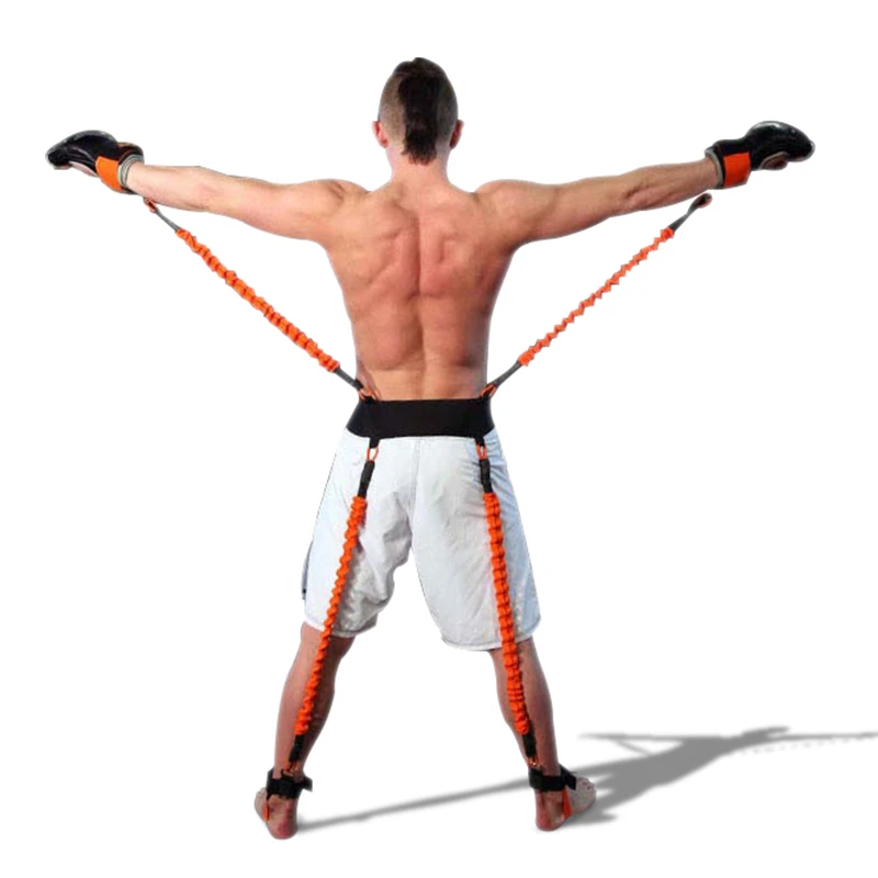 boxing training with resistance bands