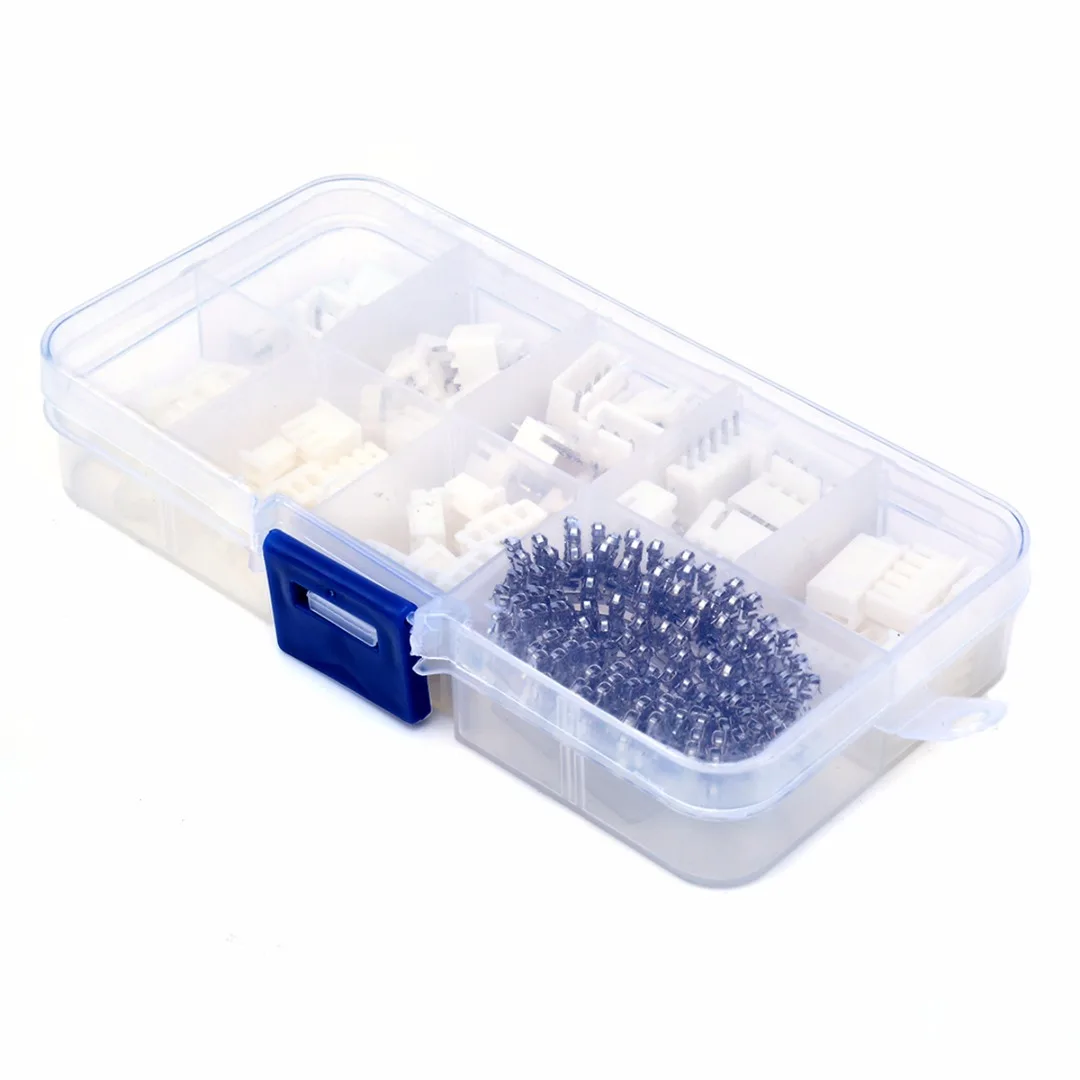 40 Set 2.54mm Terminal Pin Wire Terminal Pin Pitch Terminal Housing Header PCB Wire Connectos Kit 2p/3p/4p/5 Pin