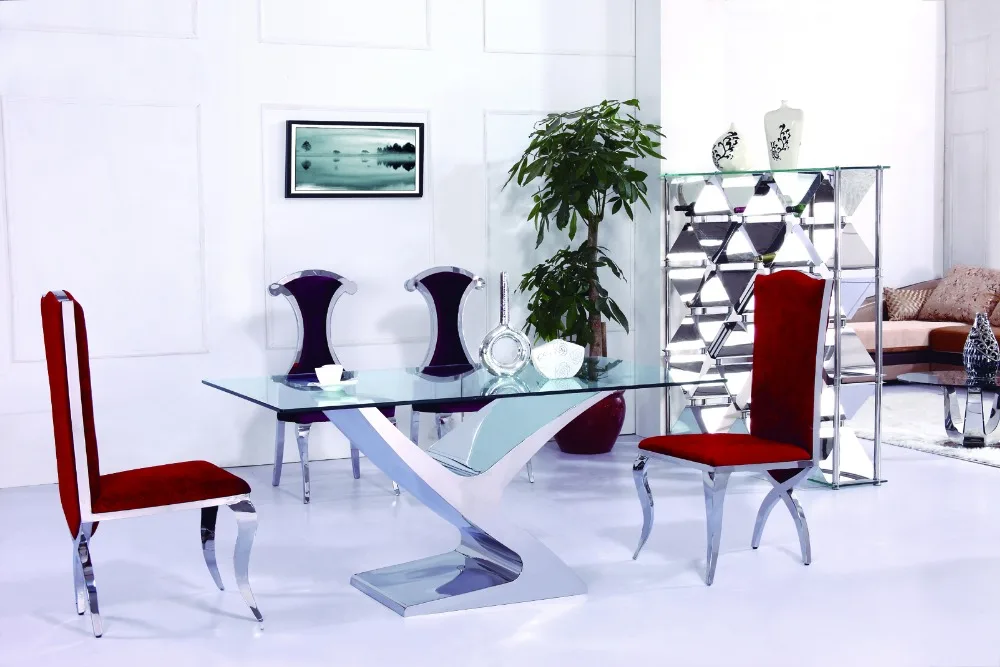 Modern Glass Kitchen Table online get cheap modern glass dining room table -aliexpress Modern Glass Kitchen Table online get cheap modern glass dining room table -aliexpress