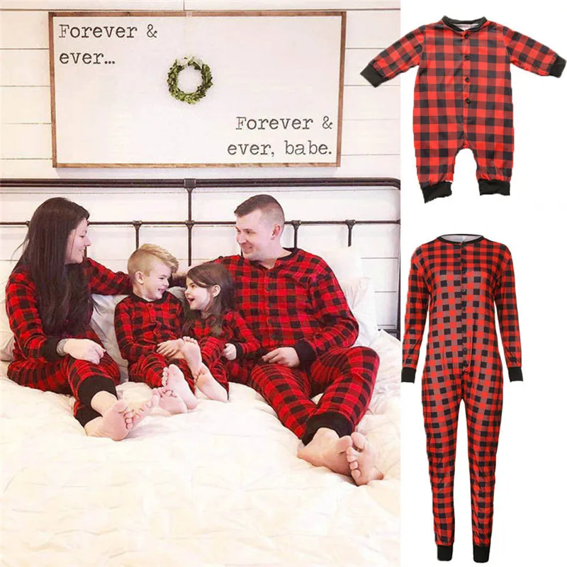 

Brand New Christmas Family Matching Pajamas Set Father Mother Kids Sleeping Wear Bear Adult Women Kids Sleepwear Nightwear