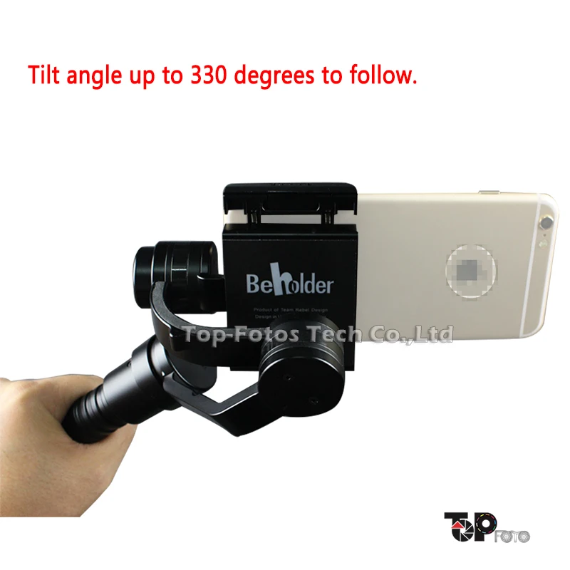 ALUMOTECH Beholder Handheld Stabilizer TRD 3 Axis Gimbal For Mobile phone SmartPhone