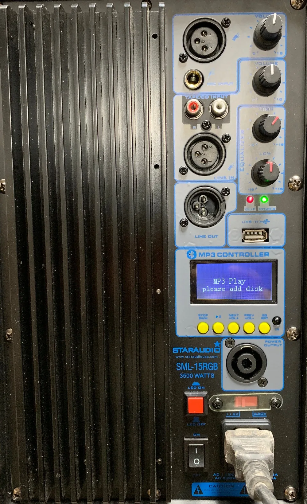 powered speaker