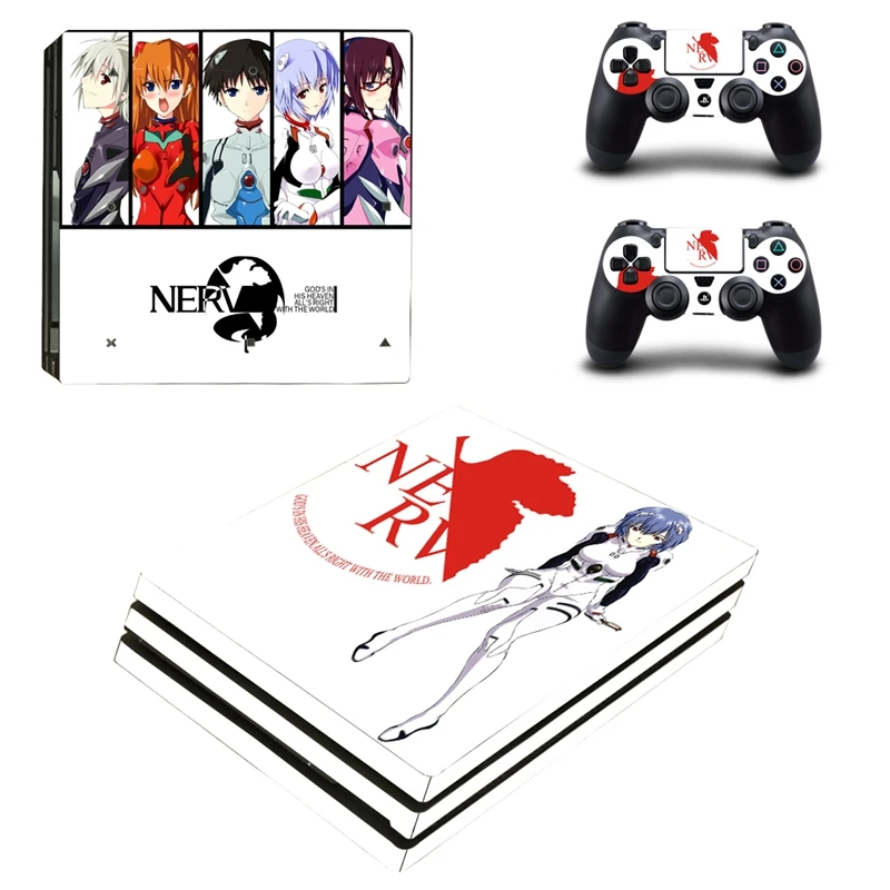 

HOMEREALLY PS4 Pro Skin Sexy Anime Girl Vinyl Sticker Vinly Decal Cover For Playstaion 4 Pro Console and Controller Skin Ps4 Pro