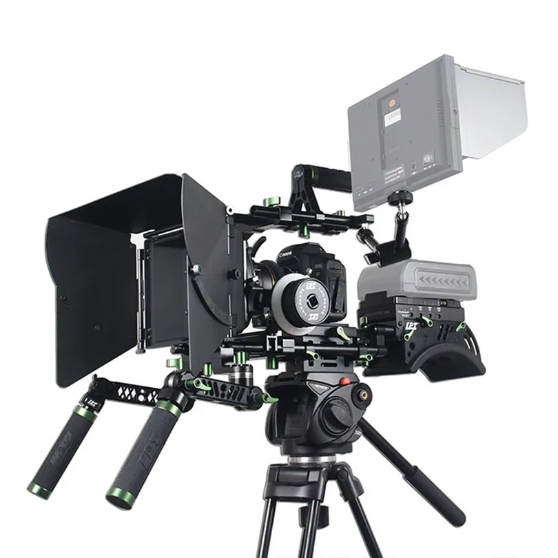 US $1.620.00 LanParte Universal Camera Shoulder Rig V1C With AB Stop Follow Focus And Matte Box