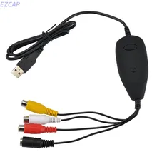 Новинка года Видео Аудио конвертер карты захвата, захвата видео от VHS, Hi8 видеокамера для Оконные рамы 7 8 10