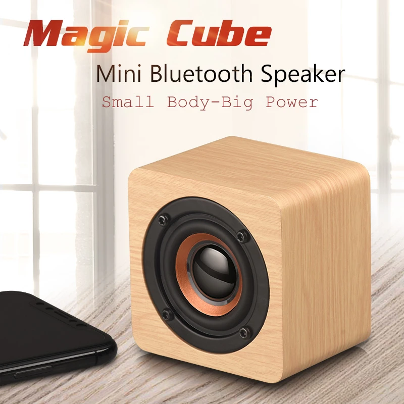 mini wooden speaker