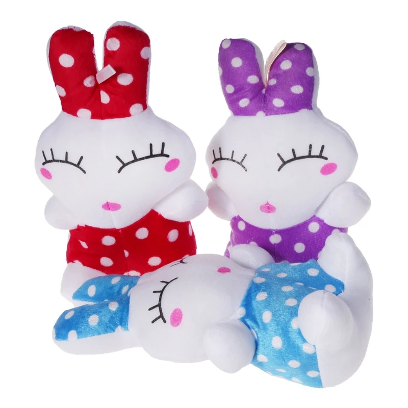 Милый кролик Банни Спящая кукла мультфильм Мягкие плюшевые игрушки детские подарки на день рождения