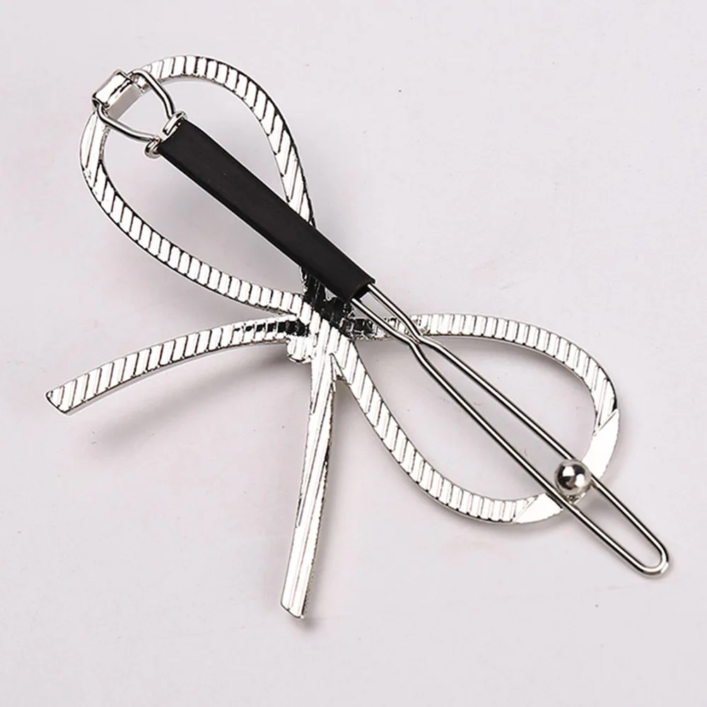 New Vintage Hairpins Metal Bow Knot Hair Barrettes Girls Women Hair Accessories Hairgrips New Brand Hair Holder Hair Clip