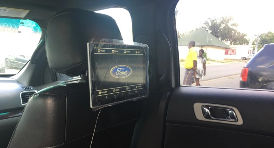 Flash Deal TV In Car DVD Player Dual Screen Headrest With Monitor For Ford F-150 Android 7.1 Rear Seat Entertainment Systems 0