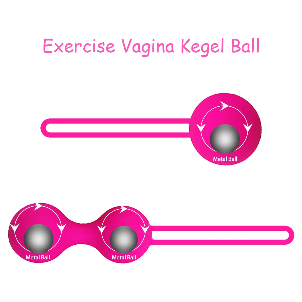 Safe Silicone kegel balls egg Smart Ball Ben Wa Balls Vaginal Tighten Exercise Machine Vibrator Geisha