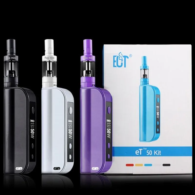 ECT oriangle electronic cigarette eT50 Kit 50W Ecig box