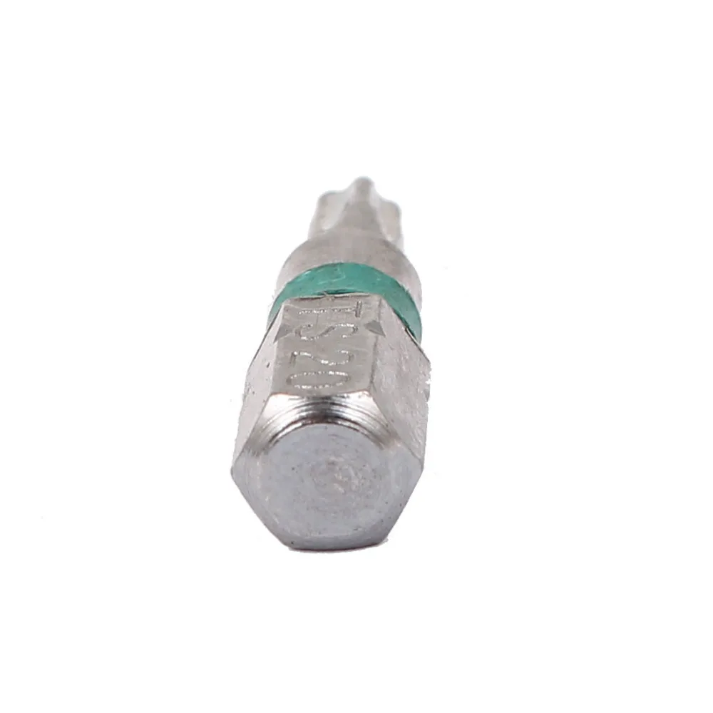 UXCELL Newest 4 Pcs TS20 25mm x 6.3mm Magnetic Torx Security Screwdriver Bit