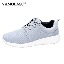 VAMOLASC New Men Sport Running Shoes Breathable Mesh Sneakers Comfortable DMX Outdoor Walking Shoes Cushioning Athletic Shoes