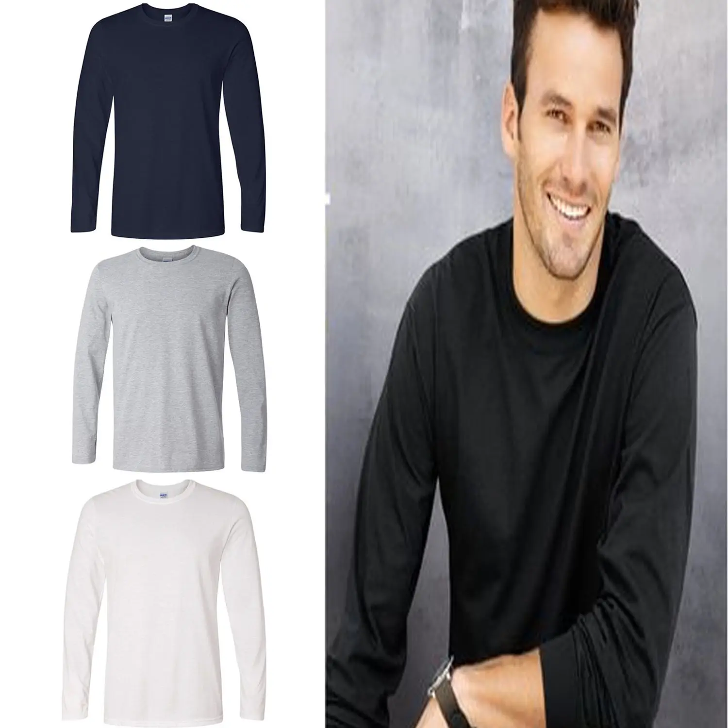 plain long sleeve shirts