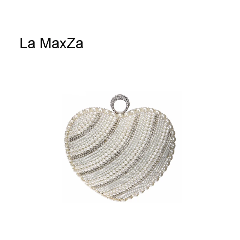 

La MaxZa Handmade Beaded Diamonds Newest Evening Bag Party Bag Lady's Handbag Designer Ladies Clutch Bag Banquet Bag