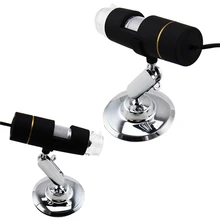 1PCS Adjustable Stand 8 LED 1000X USB Digital Microscope For Vista Win7 Mac System USB Video