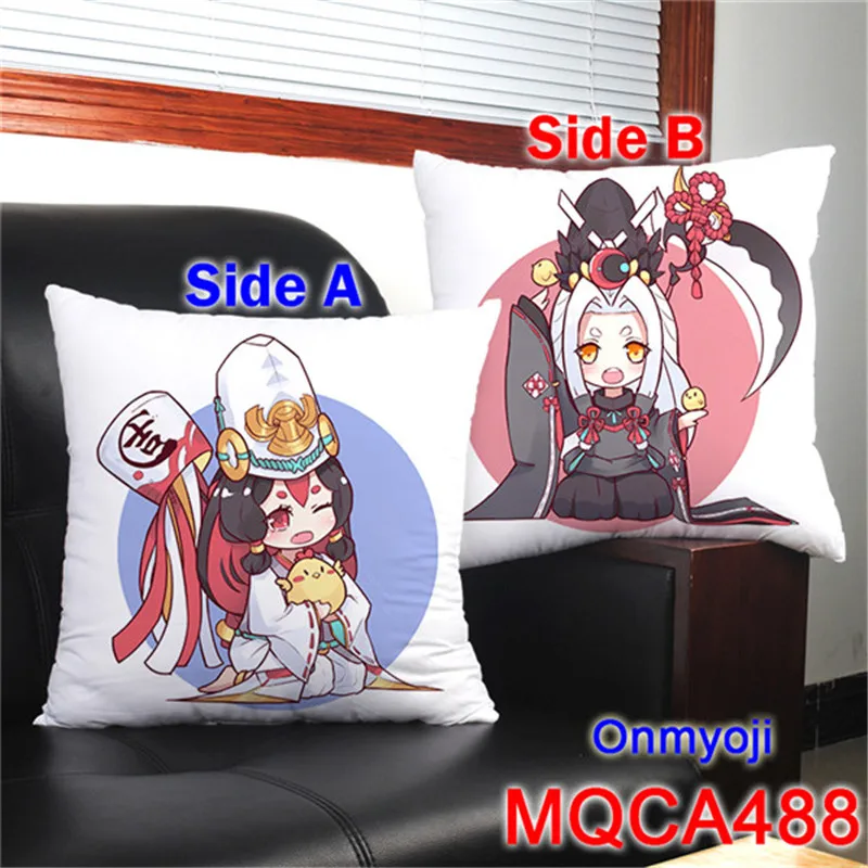 Декоративные подушки 45X45CM изготовленный на заказ Подушка onmyoji мягкие