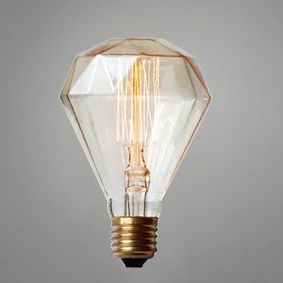 Подвесной светильник в стиле ретро ST64 Винтаж Эдисон лампы E27 можно использовать энергосберегающую лампу или светодиодную лампочку), 110 В 220 Праздничные огни 40 Вт Светодиодная лампа накаливания Lampada для Hhome декора - Цвет: G95 D