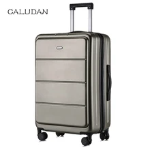 Портативный чемодан, 20-дюймовый посадка в бизнес-класс, ТСА пароль чемодан, стильный чемодан на колёсиках, бесшумный Универсальный колеса Багаж чемодан
