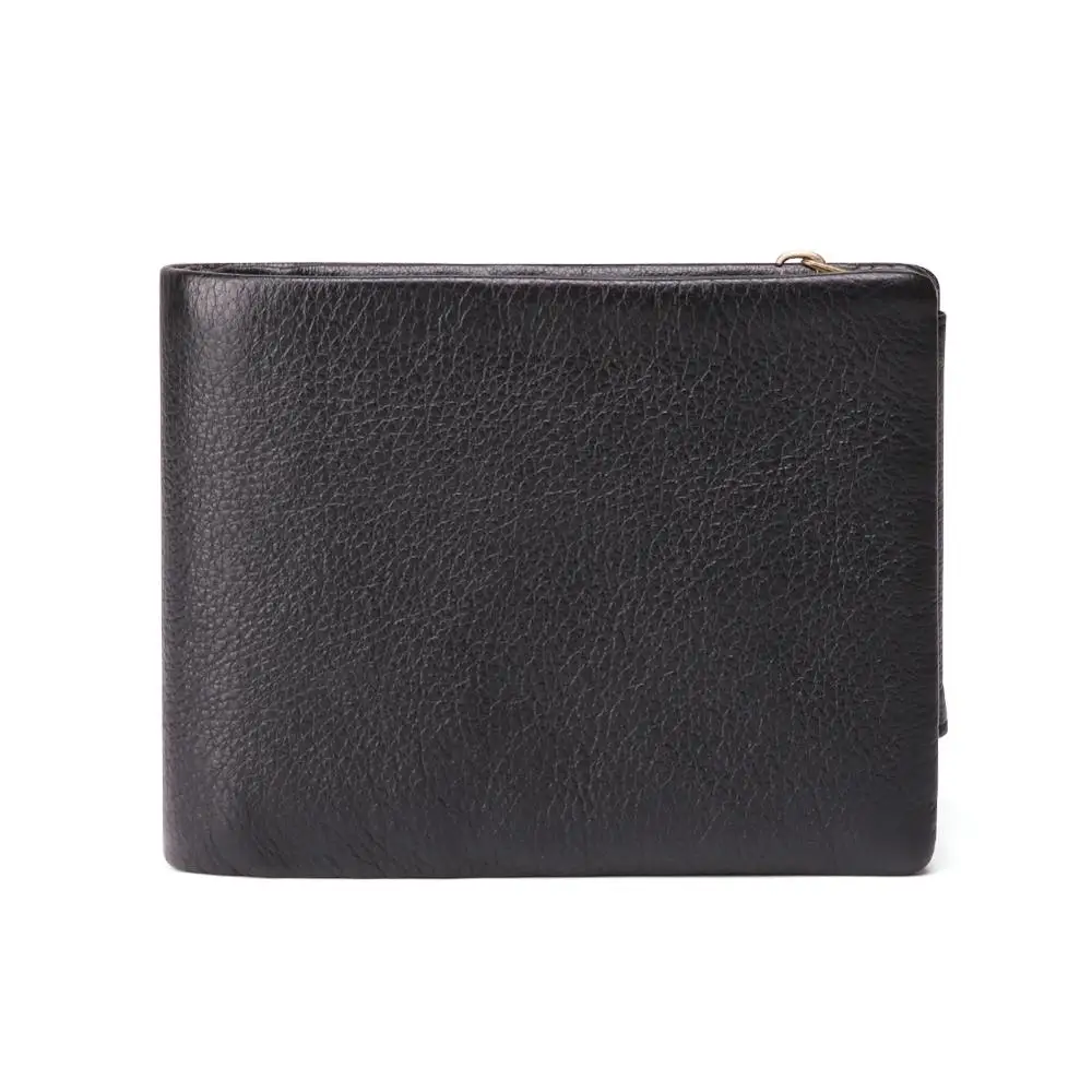 

Drop shipping to Russian 100% Cow Genuine Leather Men Wallets Short Top Quality Fashion High Quality Coin Purse 2019 Original