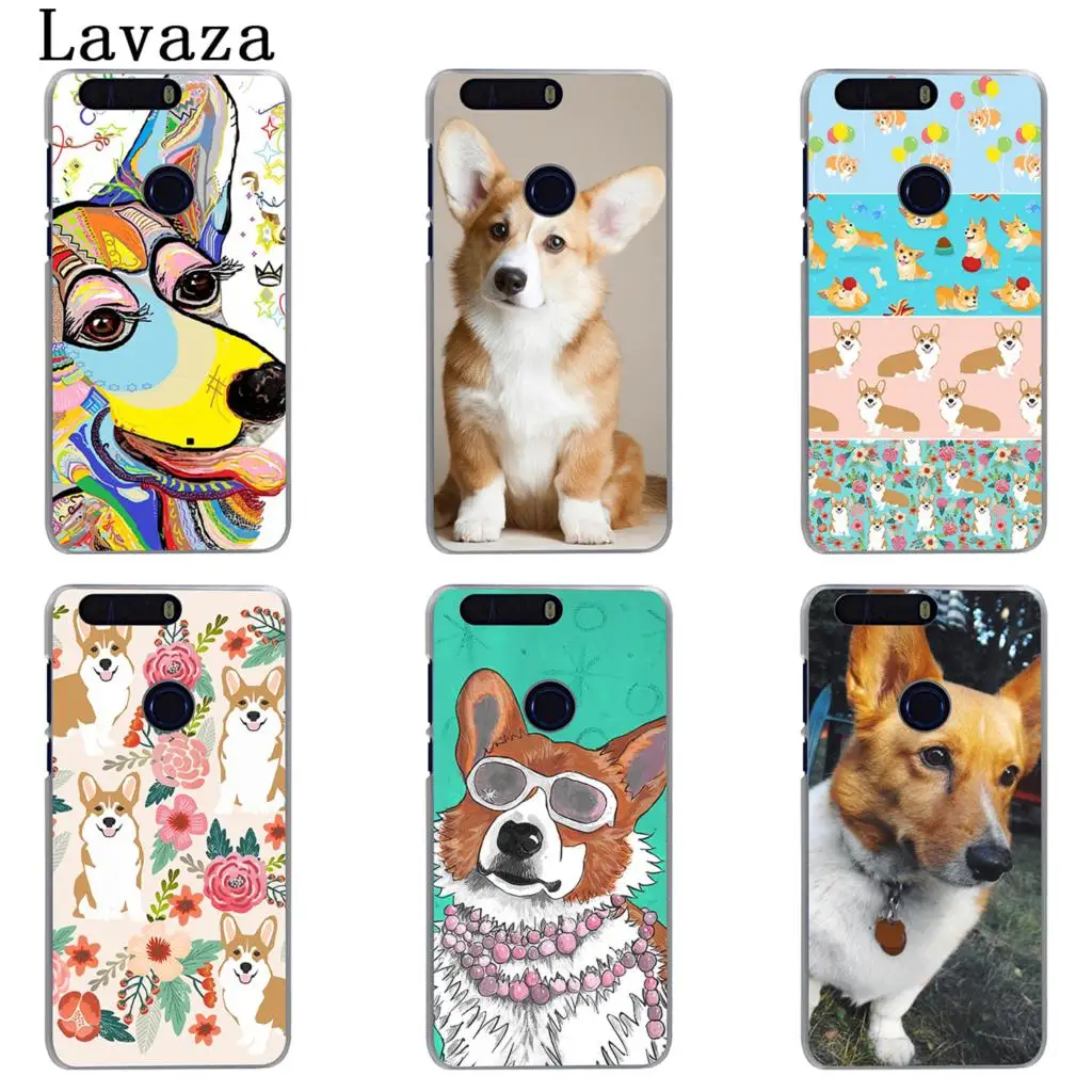 Милый жесткий чехол Lavaza Corgi dog Для Huawei Y9 Y7 Prime 2018 2019 Honor 20 10 8 8A 8X 9X 9 Lite 7C 7X 7A Pro чехол|phone