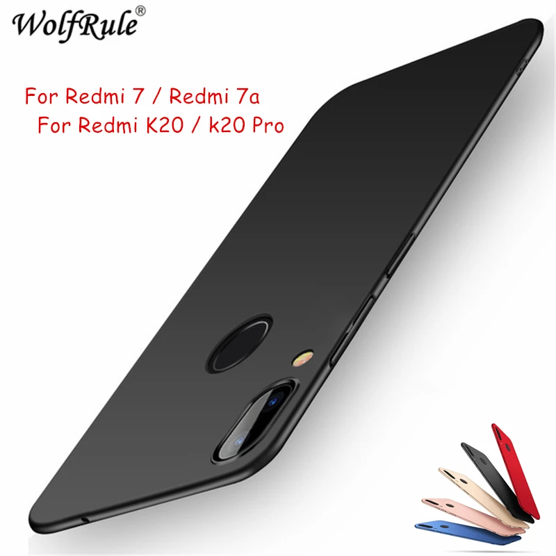 

Redmi k20 Case For Xiomi Redmi K20 K20 Pro Cover Ultra-thin Smooth Back Protection Plastic PC Case Xiaomi Redmi 7A Redmi7 >