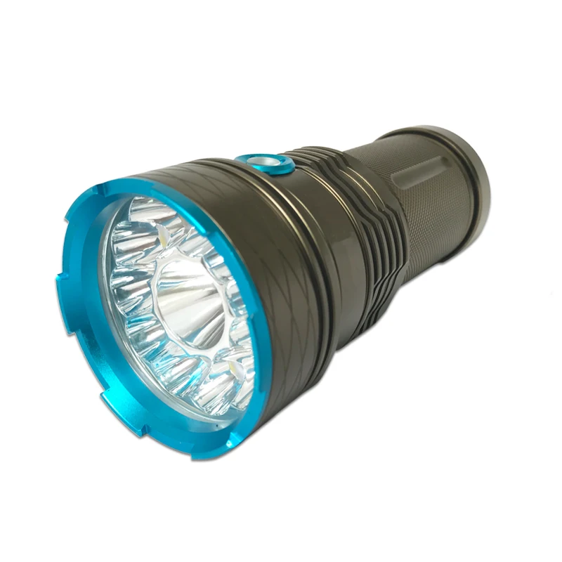

Powerful 16000 Lumens LED Flashlight 12x XML T6 Tactical Flashlight 18650 Battery linterna led Torch Lamp Outdoor Camping Light