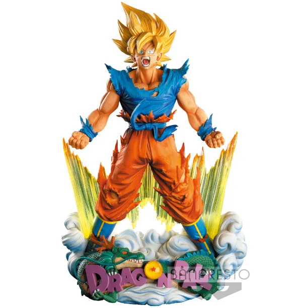 

24cm Dragon Ball Z Super Saiyan Son Goku Anime Action Figure Pvc New Collection Figures Toys Collection For Christmas Gift