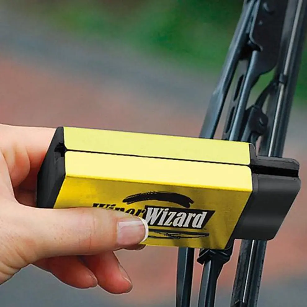 

Durable Car Wiper Cleaning Washing Brush Tools Car Wizard Windshield Wiper Blade Restorer Cleaner Tools hot selling