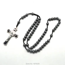 Католический четки из гематита 10 мм|catholic rosaries|rosary catholicrosary cord