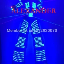 LED Робот костюмы/светодиодные фонари костюмы/Робот LED/LED Робот костюмы/Александр робот костюм