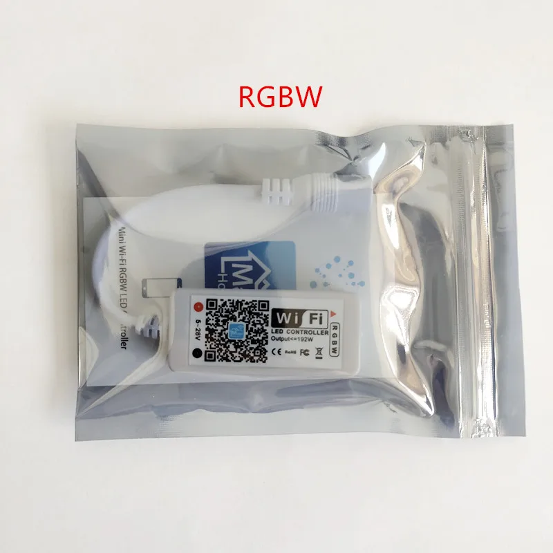 Wifi светодиодный RGB/RGBW контроллер DC12V мини Wifi RGBW светодиодный контроллер Iphone, Ipad, IOS/Android мобильный телефон беспроводной для светодиодной ленты