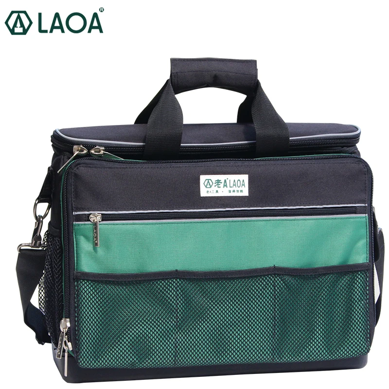 LAOA Hoogwaardige grote size Multi-Lagen Stof Oxford Tool tassen Enkele Schouder Draagbare Kit case Gereedschap zonder gereedschap LAOA Hoogwaardige grote size Multi-Lagen Stof Oxford Tool tassen Enkele Schouder Draagbare Kit case Gereedschap zonder gereedschap