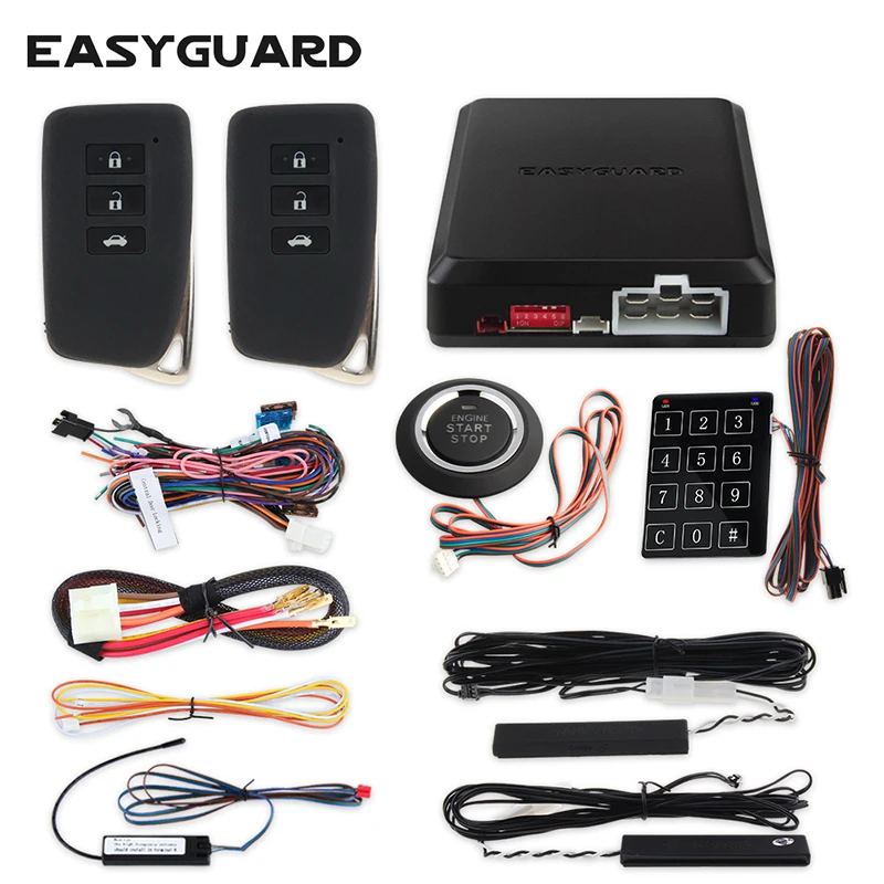 EASYGUARD компания ПКЕ автосигнализации комплект с автоматической блокировки