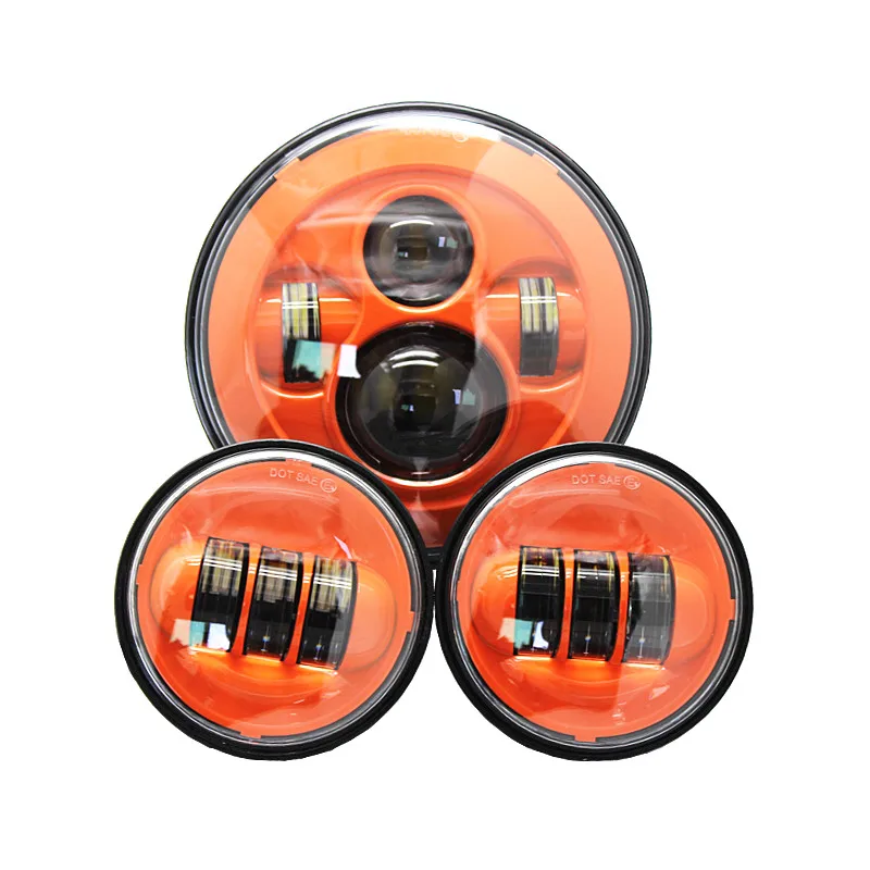 7+4 Inch Orange