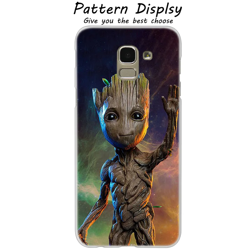 Жесткий чехол Guardians of the Galaxy Marvel для samsung Galaxy J2Pro J4 J6 J8 J3 J5 J7 2017EU Prime CORE Plus - Цвет: 08