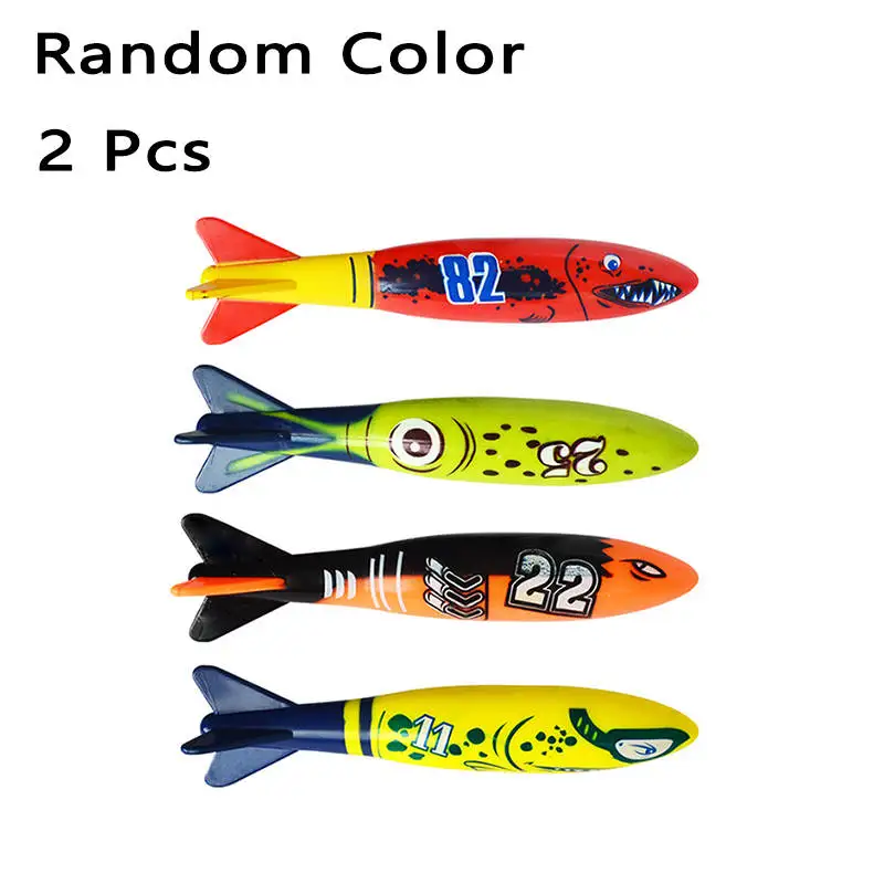 Children's Swimming Toy Diving Ring Seaweed Diving Stick Water Torpedo Rocket Throwing Toys Summer Game Swimming Pool Toys Gifts 10