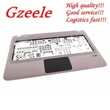 GZEELE ноутбук ЖК-топ чехол для hp DM4-1000 клавиатура с вырезами под ладонь Крышка верхняя часть корпуса в сборе Touc hp ad& Fingerprint C Shell