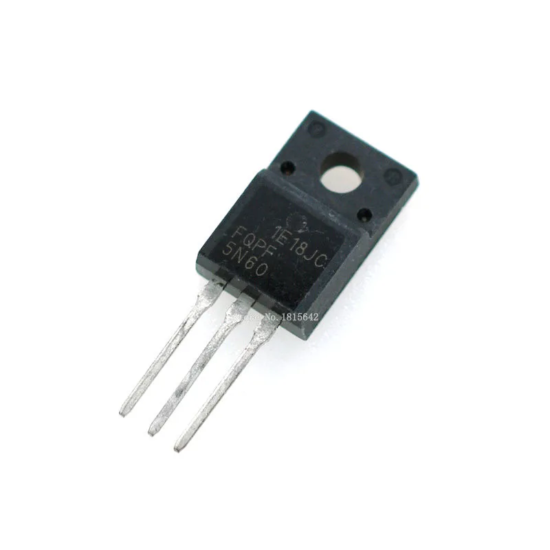 10 шт. транзистор FQPF5N60C FQPF5N60 5N60C 5N60 TO220 TO-220 новый MOS FET | Электронные компоненты и