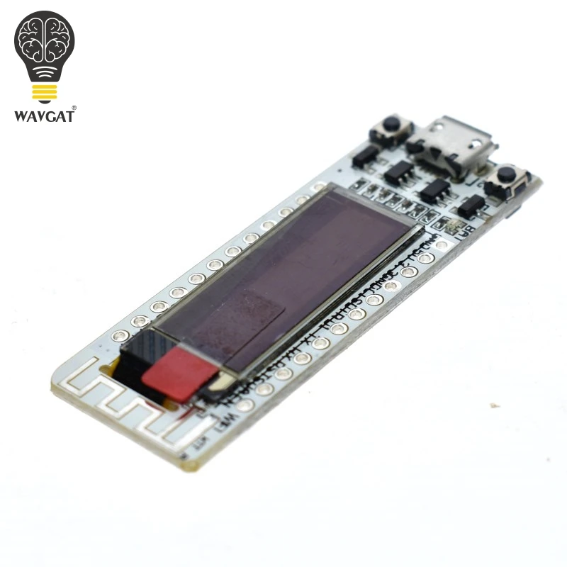 WAVGAT ESP8266 wifi чип 0,91 дюймов OLED CP2014 32Mb Flash ESP 8266 модуль Интернет вещей плата PCB для NodeMcu