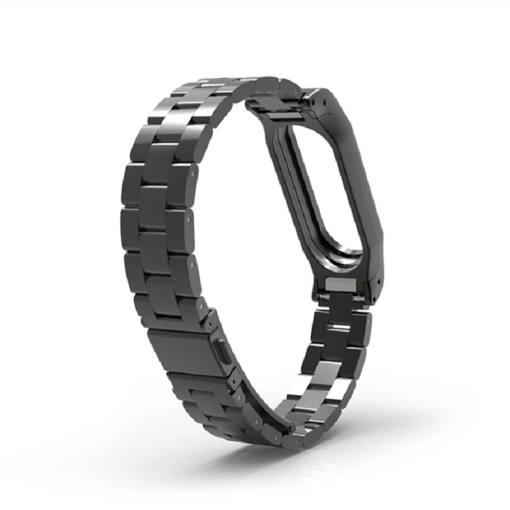 Ремешок из нержавеющей стали для Xiaomi mi Band 2 аксессуары умный Браслет