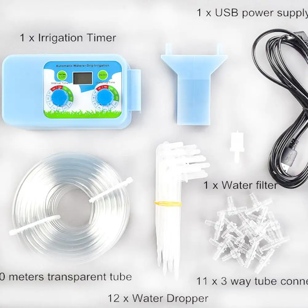 

LanLan Practical Automatic Water Sprayer garden timer Smart Irrigation Set Flowers Plant Watering Timer System Garden