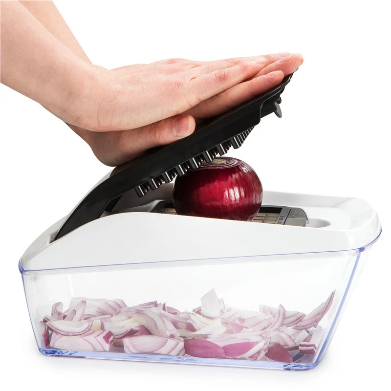 

Kitchen tool multi-function chopper cutter wire cutter stainless steel coiler kitchen utensils cut onion Garlic kitchen gadgets