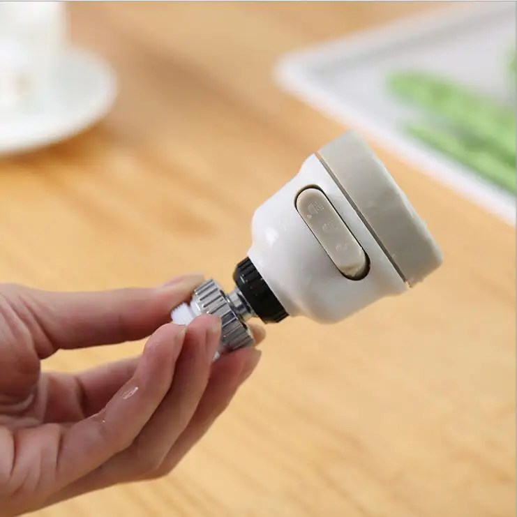 

Newborn Bathroom Water SaverTubs Moveable Kitchen Tap Head Universal 360 Degree Rotatable Faucet Water Saving Filter Sprayer