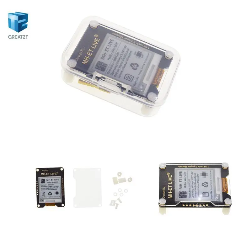 MH ET LIVE 1 54 дюймов Epaper модуль электронной бумаги E Ink EInk Экран дисплея SPI Поддержка