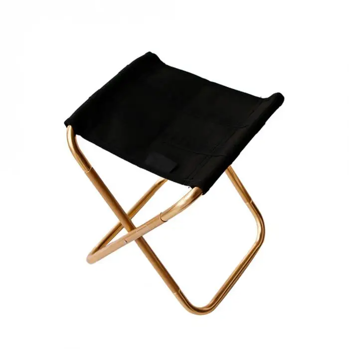 Портативный складной стул для рыбалки ультра легкий алюминиевый уличный походный сплав стул для пикника YS-BUY