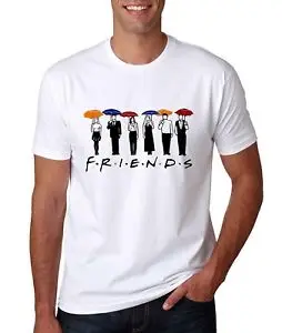 friends printed t shirts